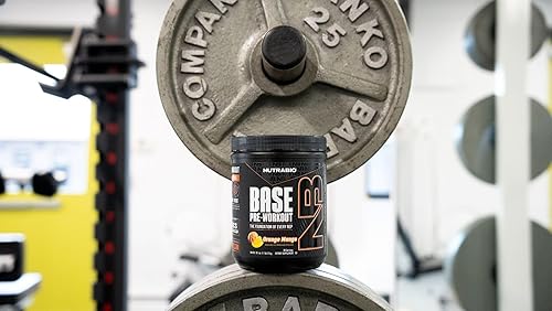 Miniatura 4 de NutraBio Base Pre-Entrenamiento Polvo 200mg Cafeína, Energía Sostenible, Enfoque, Resistencia, Bomba, Sin Azúcar Preentrenamiento Limpio para