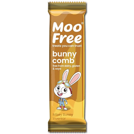Moo Free Mini Bar - Bunnycomb 20g - 20 Pack
