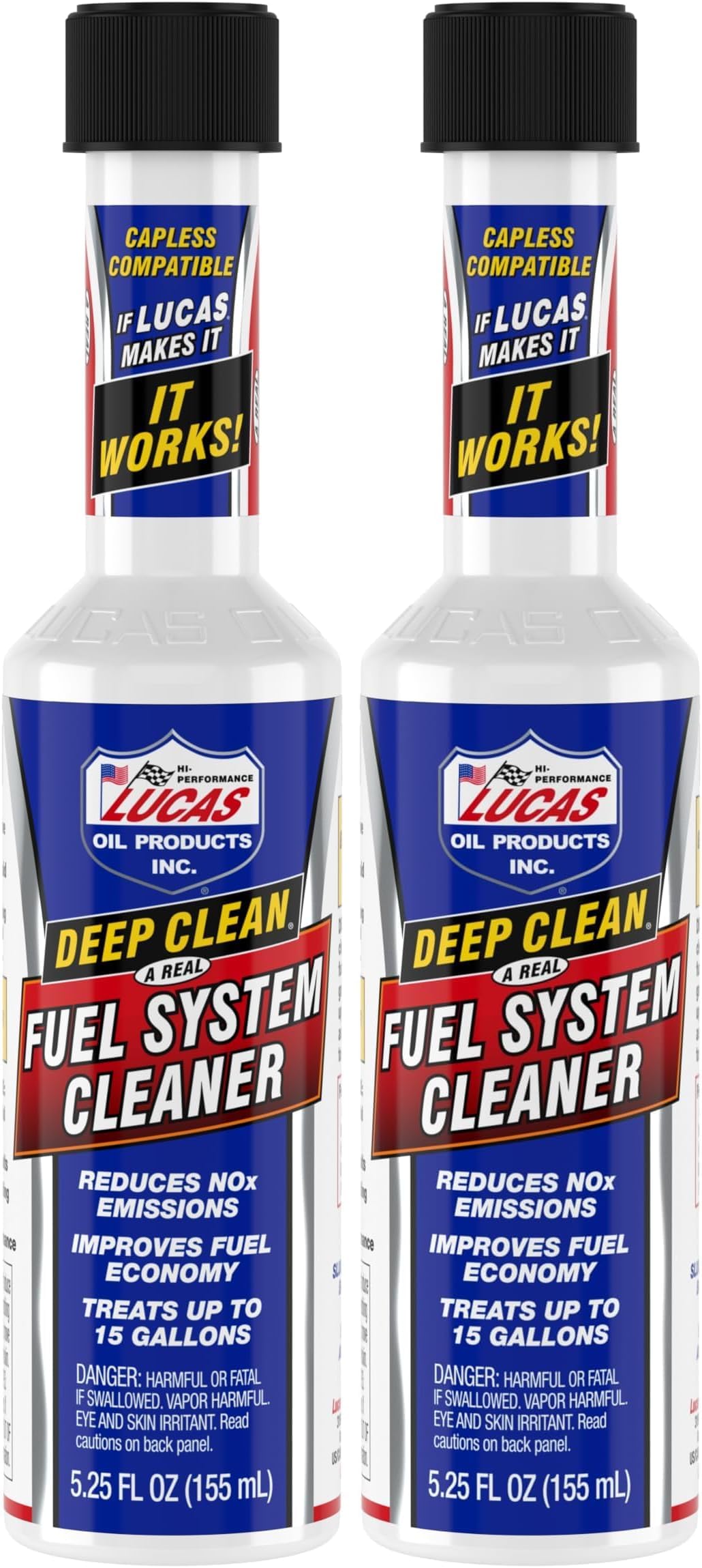 Lucas Oil Deep Clean Fuel System Cleaner, 5.25 Ounce (10669) (Pack of 2)