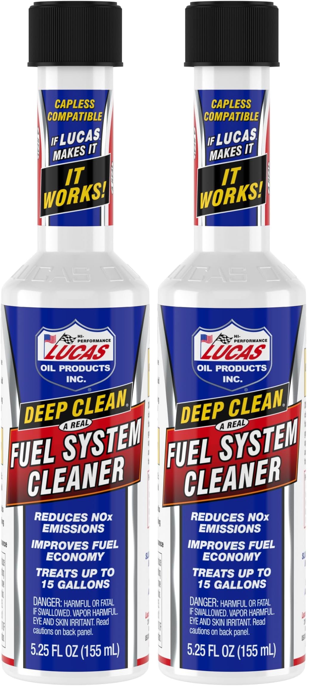 Lucas Oil Deep Clean Fuel System Cleaner, 5.25 Ounce (10669) (Pack of 2)