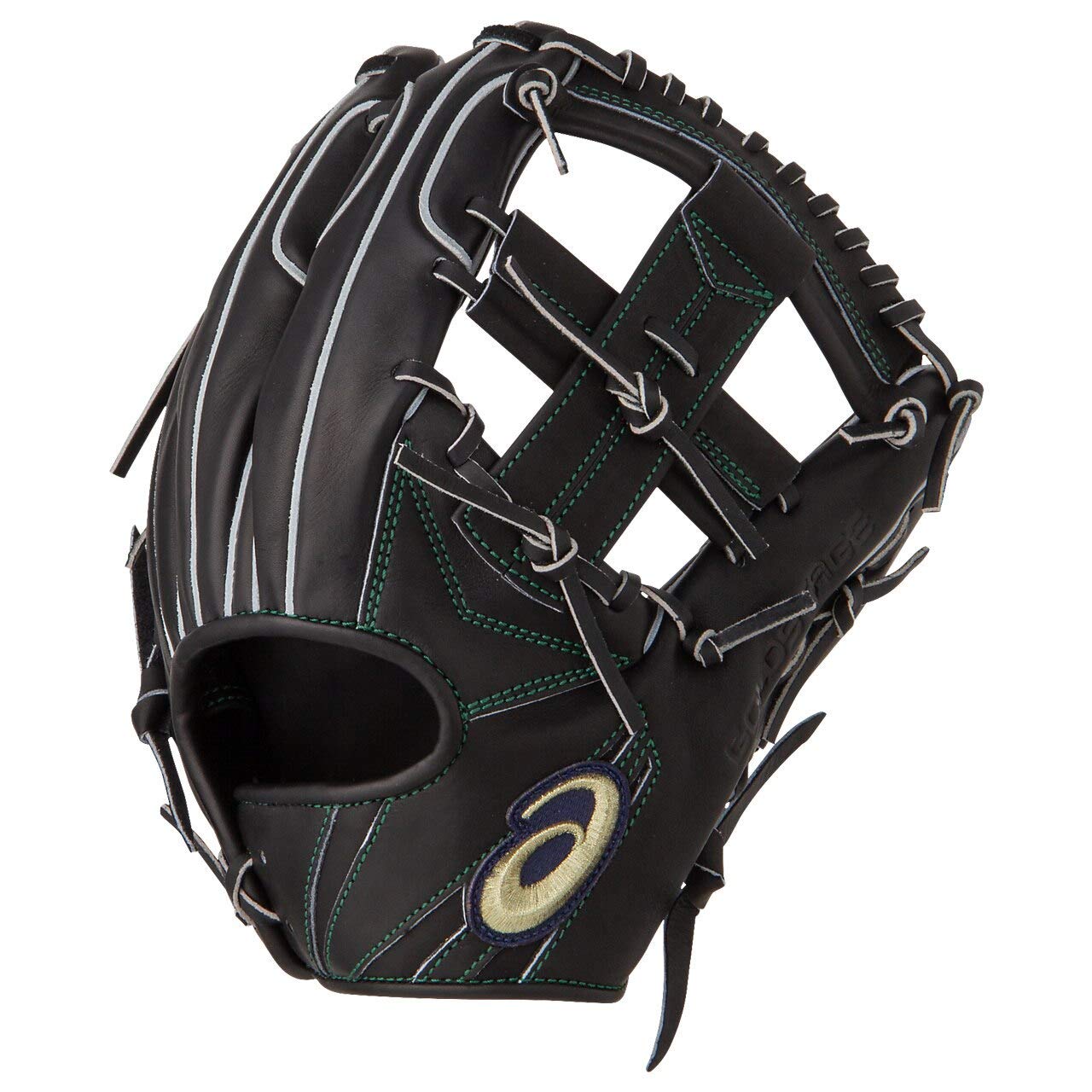 asics 硬式グローブ 白/赤/青 韓国イデホ李大浩支給 右投げ用