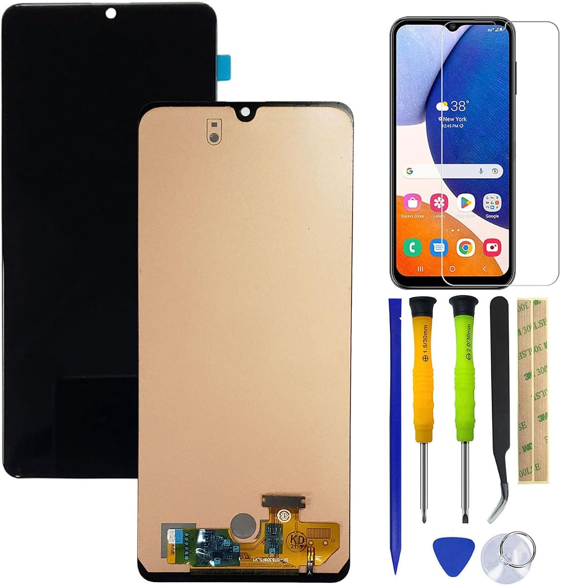LCD Display Touch Digitizer Assembly Screen Replacement for Samsung Galaxy A31 A315 SM-A315F SM-A315F/DS A315G 6.4"+Tools