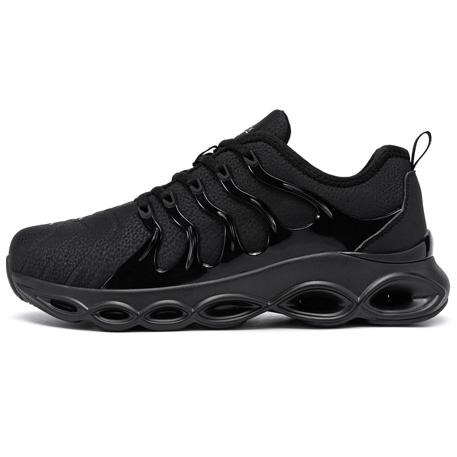 LARNMERN Scarpe Antinfortunistiche Uomo Impermeabile Ammorti Leggere Scarpe Antinfortunistica Scarpe da Lavoro con Punta in Acciaio Comodo Moda Anti-Spacca