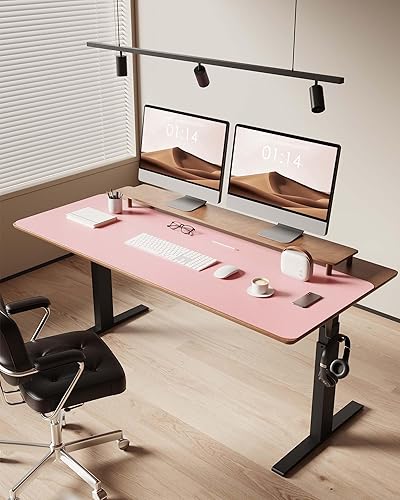 Miniatura 150 de YSAGi Protector de escritorio de cuero, tapete de oficina, alfombrilla grande para mouse, antideslizante, de piel sintética, almohadilla