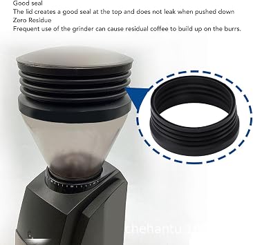 Coffee Grinder Silicone Bellow, Coffee Grinder Hopper Bellow, Replacement Silicone Single Dose Hopper Bellow for Baratza Encore Baratza Encore ESP for Baratza Virtuosa+