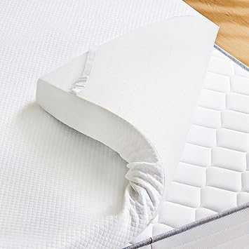 Sweetcrispy Mattress Topper Full, Memory Foam 2 Inch, Cooling | Removable Soft Cover, Gel Infused Pad, Sleeper Sofa, Sofa Bed, RV Camper Use