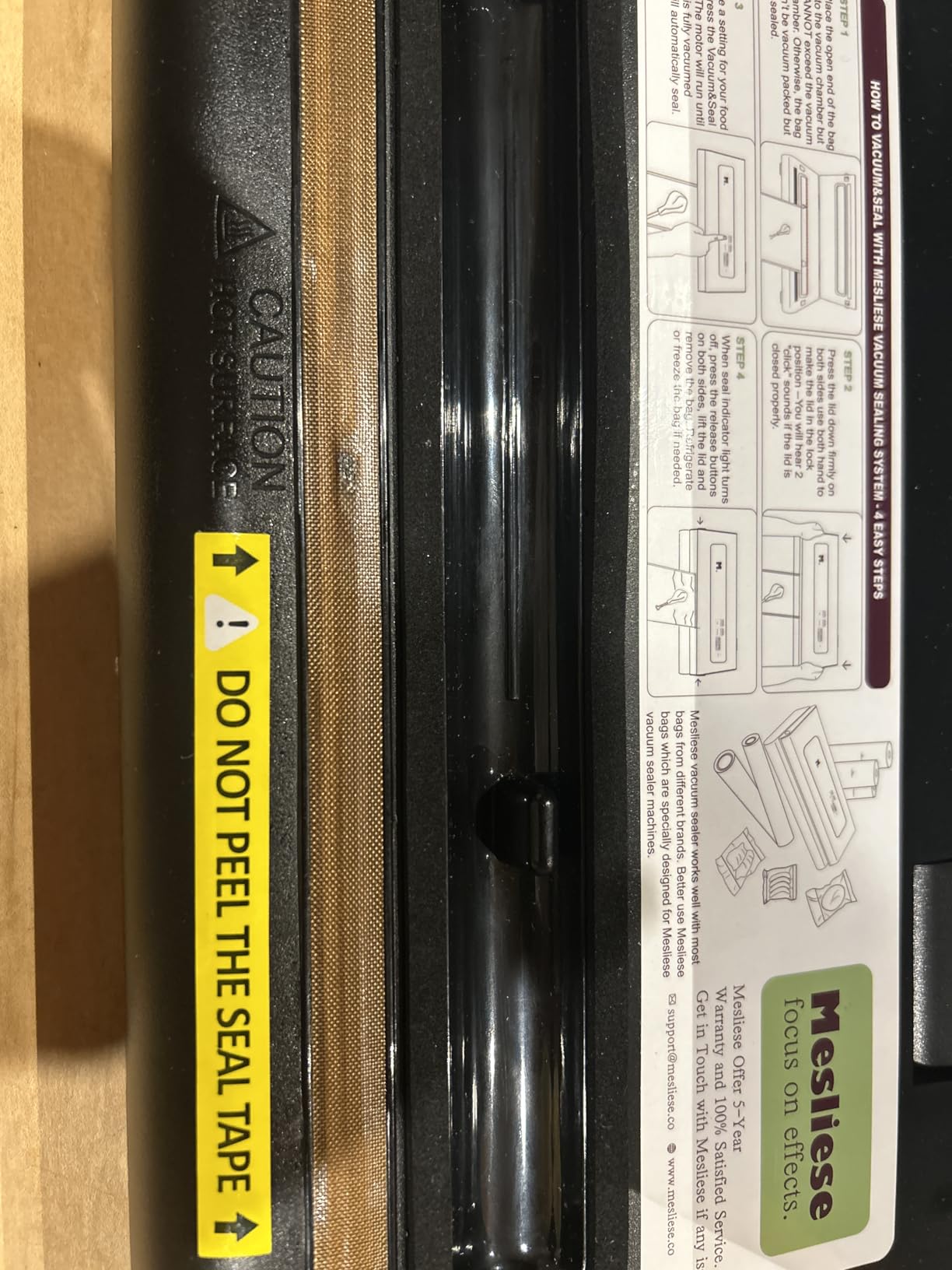 Customer image of Mesliese vacuum sealer