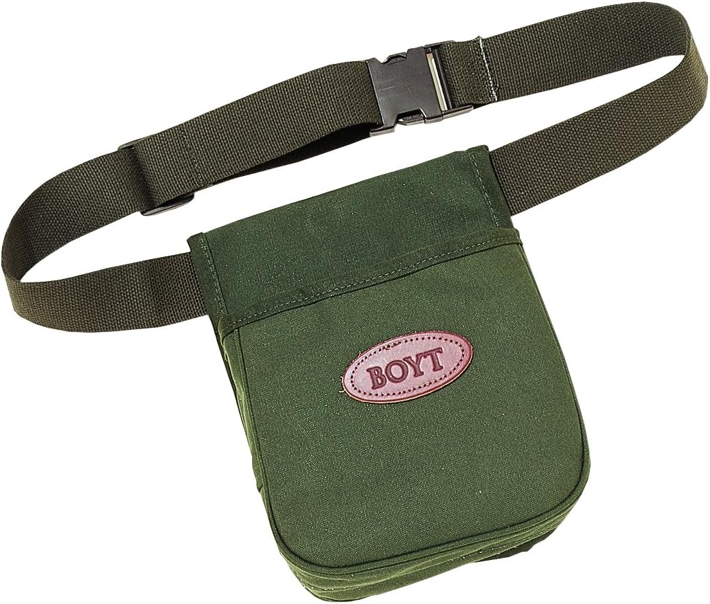 Boyt Harness Canvas Twin Compartment Shell Pouch (OD Green)