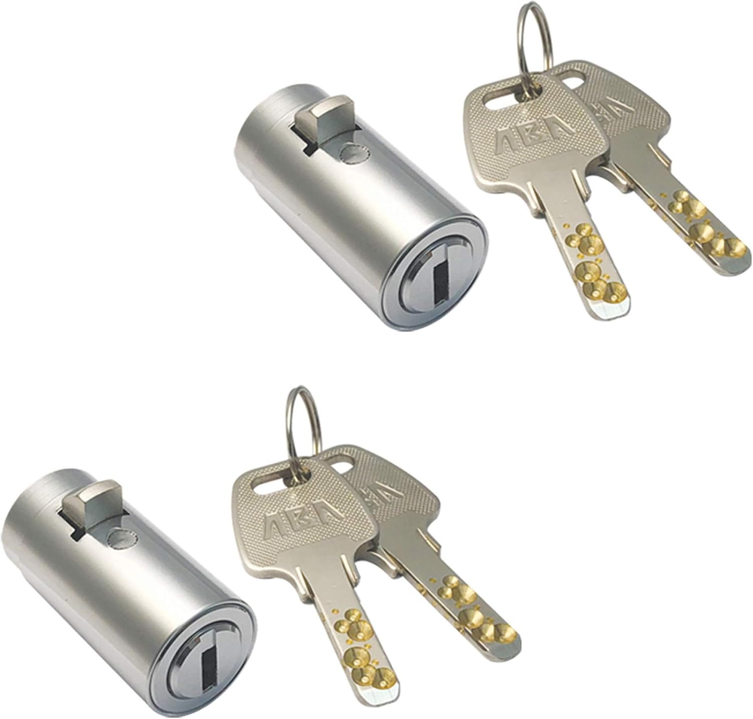 High Security Dimple Key Style Vending Machine Lock for T Handle - Item#9501 Keyed Alike (25)