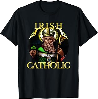 Irish Catholic Saint Patrick Of Ireland Kids Women Men T-Shirt