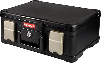 Hmf Maletin Para Documentos O Caja De Caudales Estanca E Ignifuga 40 7 X 32 X 16 6 Cm Tamano Din Amazon Es Oficina Y Papeleria