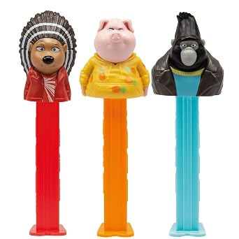 PEZ Candy Sing 2 Dispensers, Individually Wrapped Each with Two Candies, 1.15 pounds, Assorted Fruit, 12 Count
