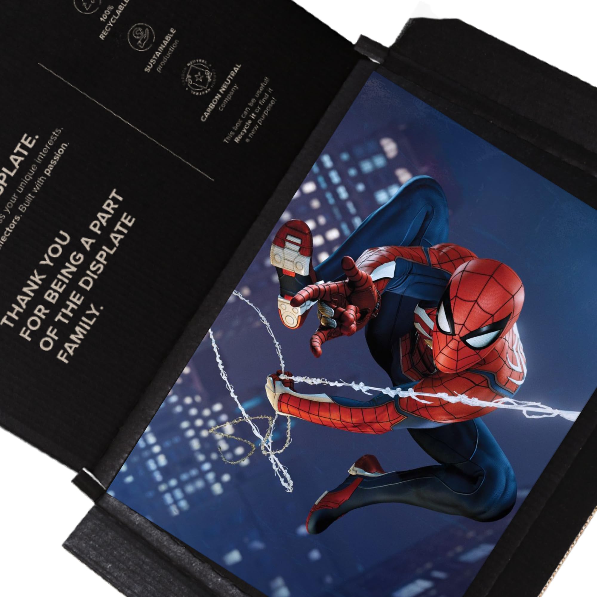 スパイダーマン DISPLATE メタリック ポスター ( #8832 ) スパイダーマン DISPLATE メタリック ポスター ( #8832