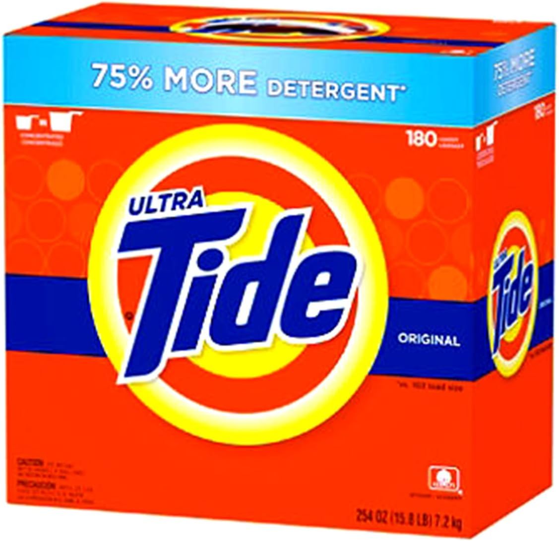 Tide 037000277651 Ultra Power Original Detergent Powder