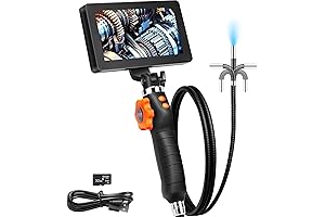 VEVOR Endoscope Camera with 5 and 6.4mm Dual Lens
