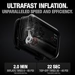 NOCO Boost+Air AX65: 2000A Jump Starter with Air Compressor Tire Inflator – Starts 8.0L Gas & 6.0L Diesel – 67 SLPM Airflow Inflates 0–40 PSI in 2 Minutes