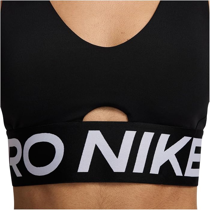 Женское спортивное бра Nike Pro Indy Plunge средней поддержки — фото 4
