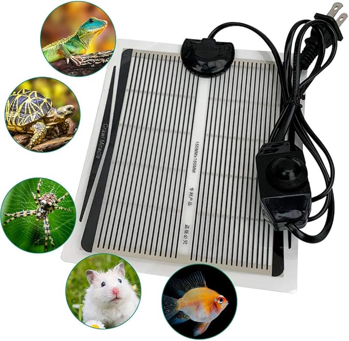Almohadilla Térmica para Reptiles YOUMU 5W/15W/25W/35W Ajustable miniatura 8