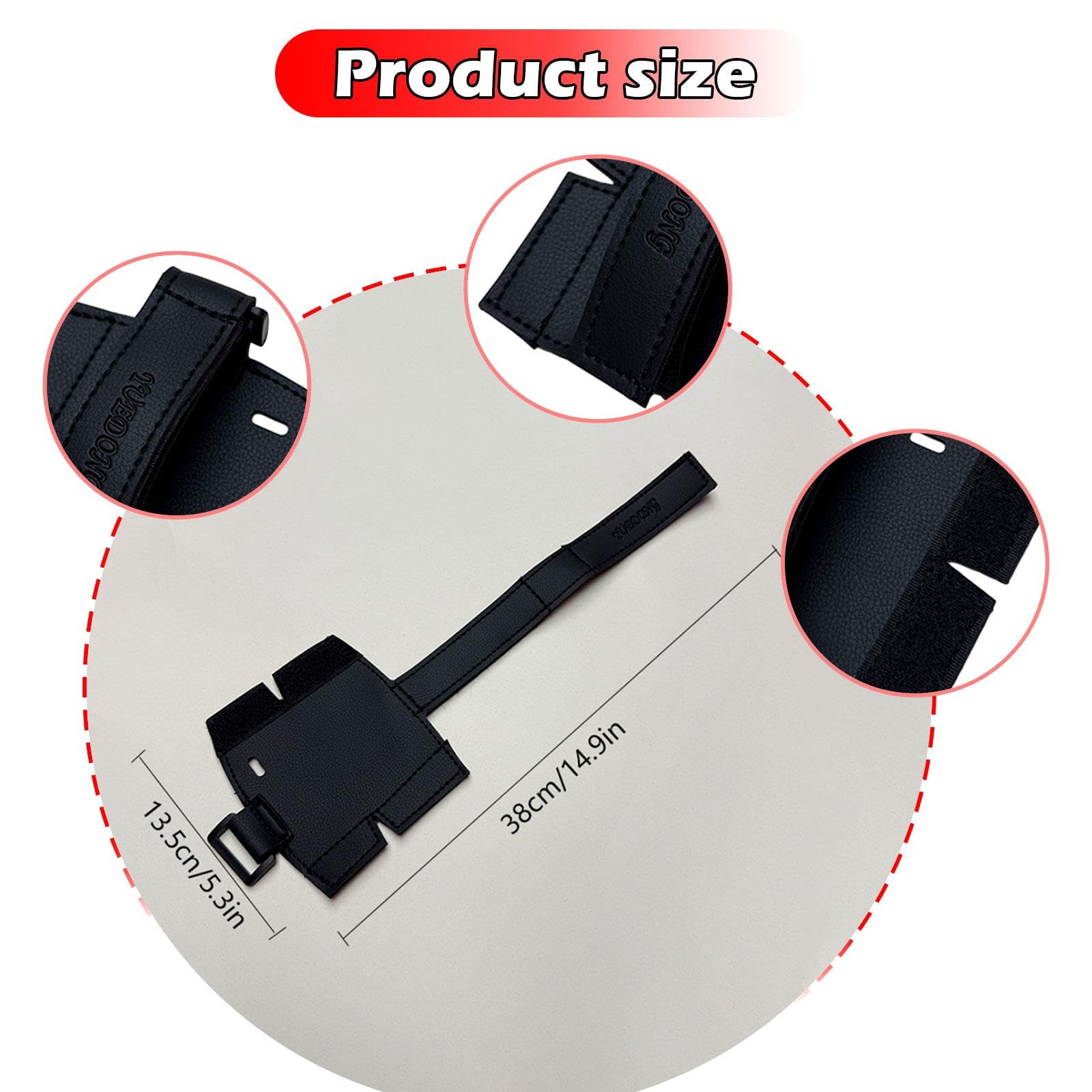 Generic Protector de Mano para Trompa, Portátil, Universal, de Cuero Sintético, Piezas para Trompa