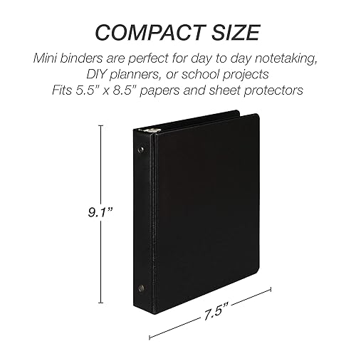 Vista 29 de Samsill carpeta con 3 anillos de 1"., Blanco