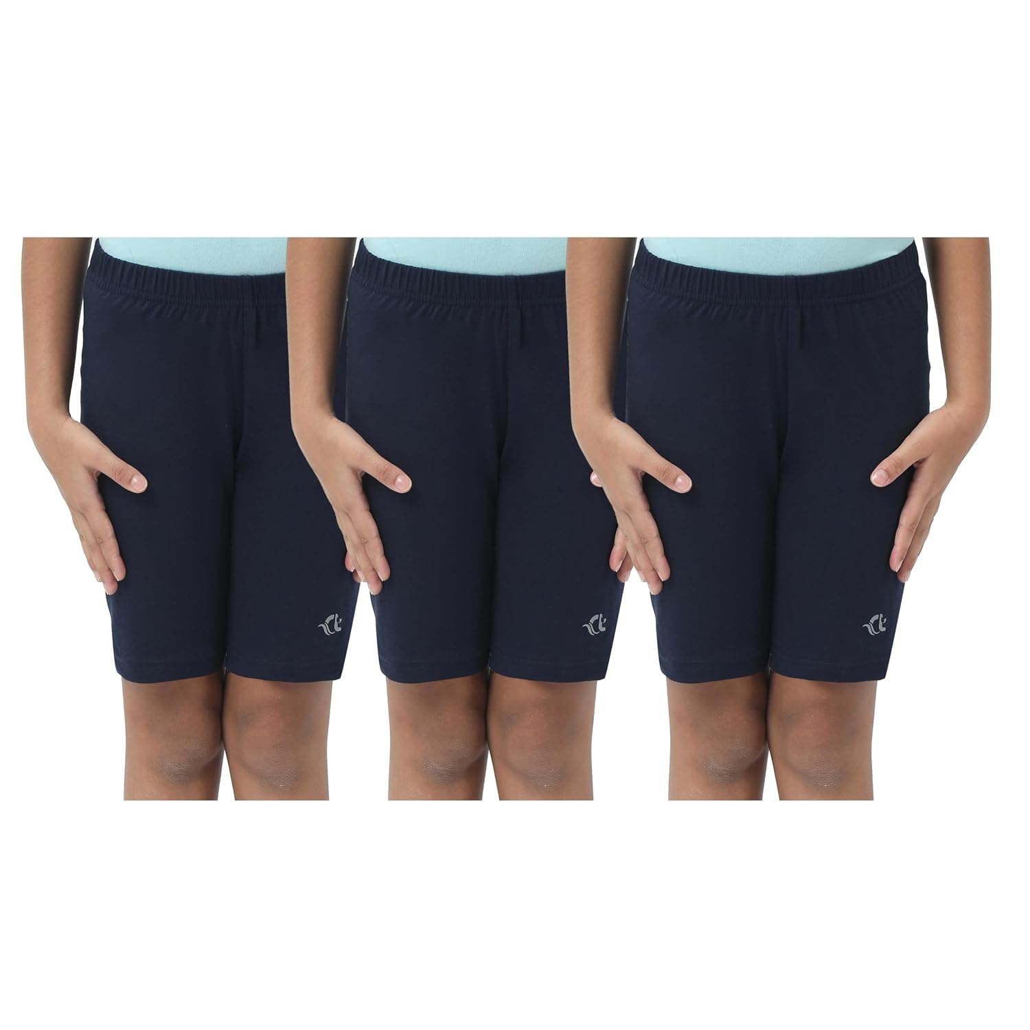 Chitu Trends Girls Tight Cycling Shorts 95% Cotton & 5% Lycra, Stretchable Inner Shorts for Sports & School (Pack of 3) - Review, Price and Buying Guide