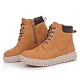 Kids Zipper Ankle Boots Kids Sneaker with Boot-Like High Top Design for Boys & Girls(Toddler/Little Kid/Big Kid)