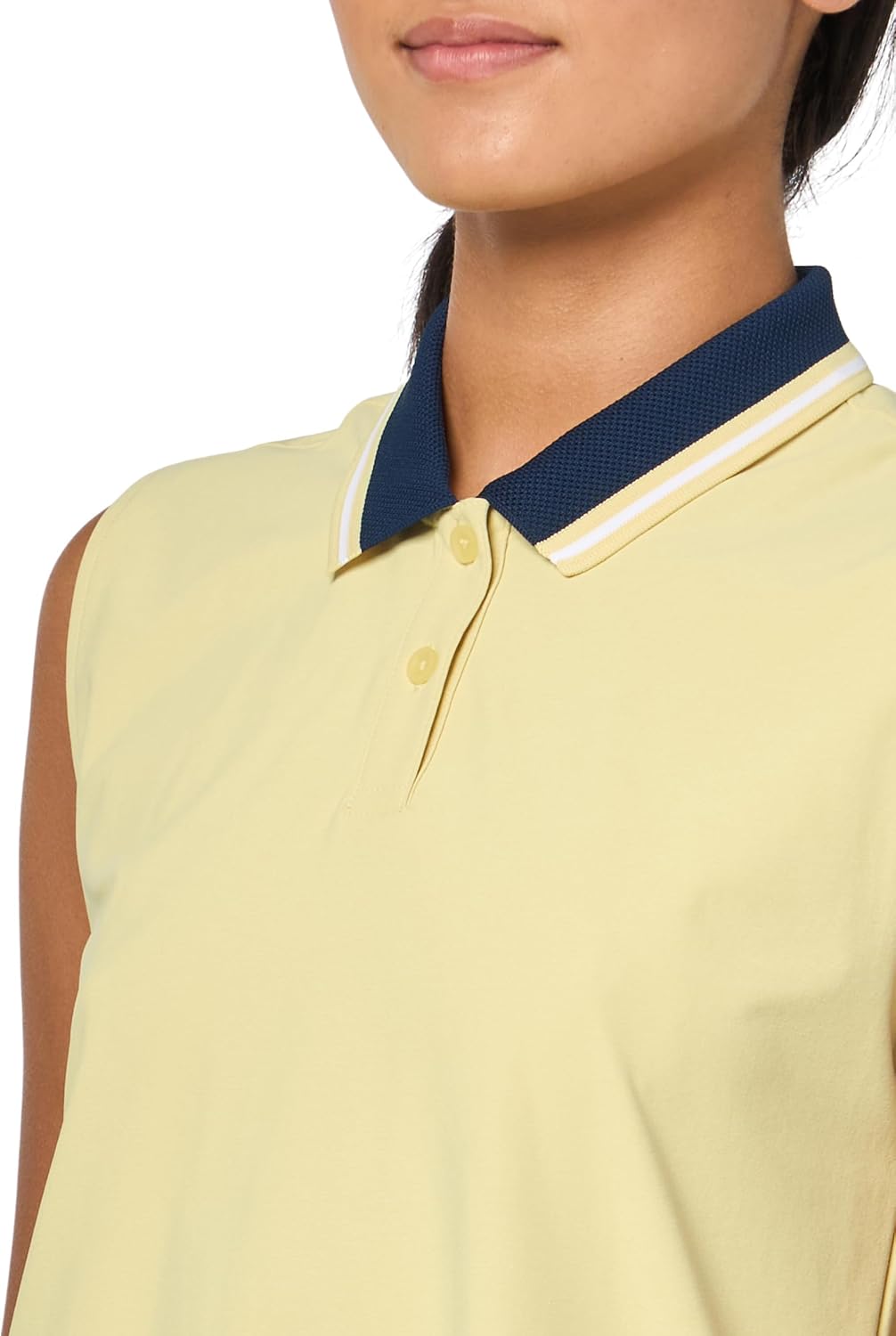 adidas Womens Beyond The Course Twistknit Sleeveless Shirt Casual Casual Comfort Technology - Blue