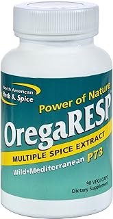 North American Herb & Spice OregaResp - 90 Capsules - Health - Cumin, Sage, Oregano Oil - Safe for Children & Pets, Non-GMO - 90 Total Servings