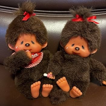 モンチッチ ぬいぐるみパペット　アンティーク品 パペットモンチッチ新旧2体セットの通販 by ちいさいことは