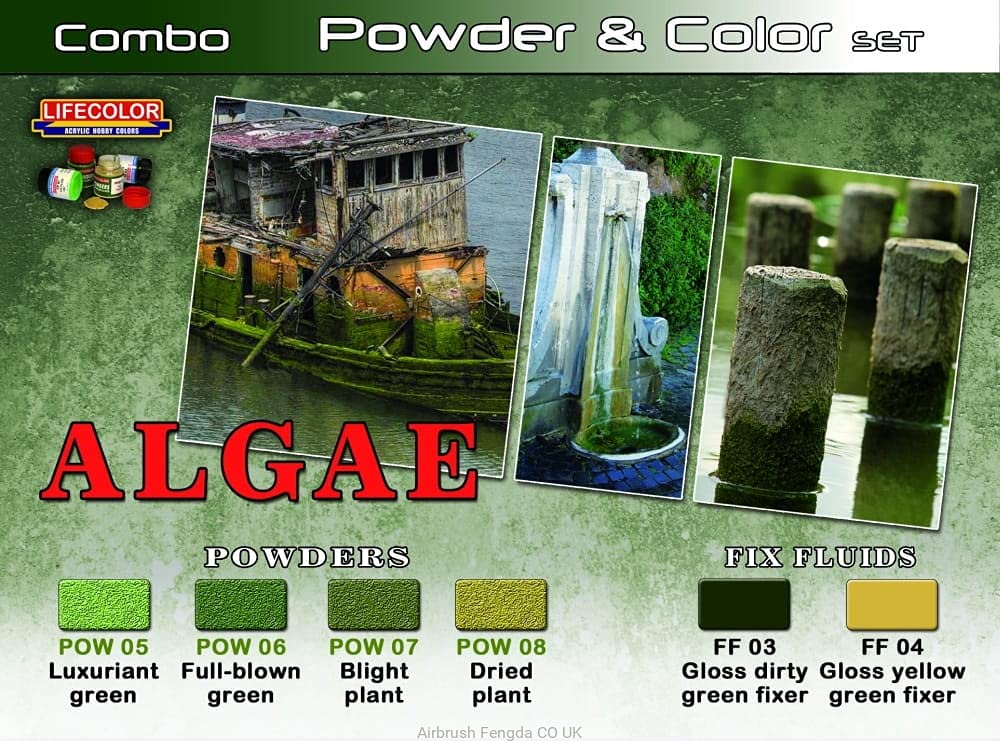 Set LifeColor SPG07 Algae