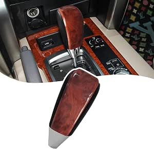 Amazon: VKGUG Black Leather Walnut Wood Gear Shift Knob Shifter