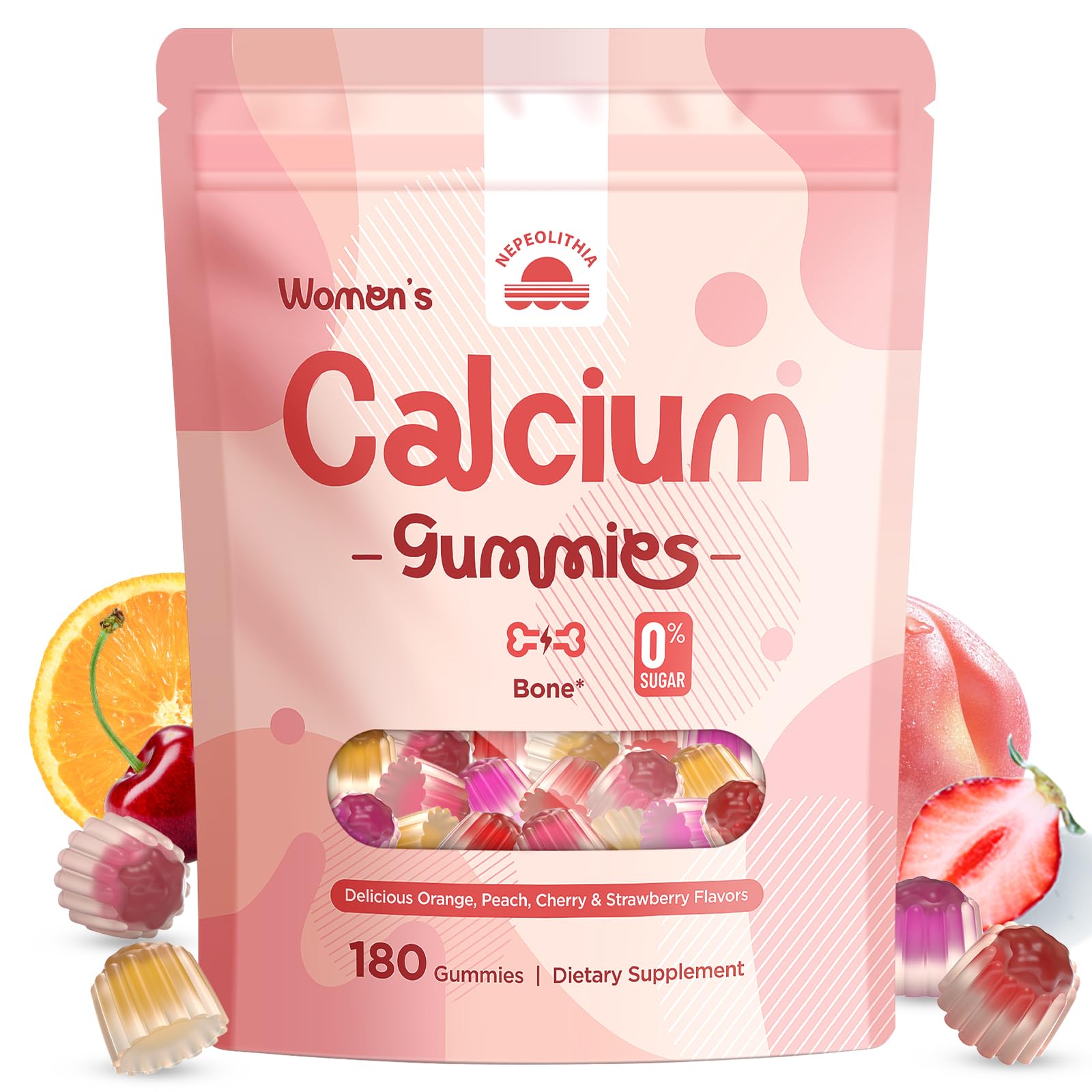 Nepeolithia Calcium Gummies for Women