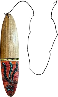 Bullroarer wood 12" long, painted, the price for one piece