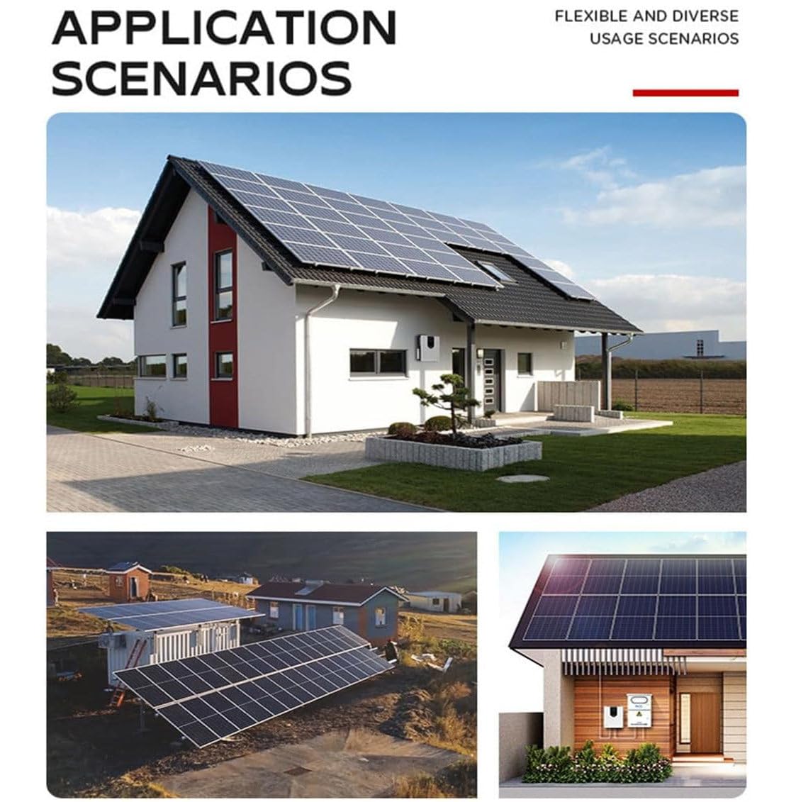 Onduleur Solaire 4200W 24V Dc à 220/230/240V AC, Onduleur Hybride Avec Chargeur Tout-En-Un Hors Réseau Avec Contrôleur De Charge Solaire MPPT 120A, Fonctionne Avec Une Batterie Au Lithium Plomb 24V