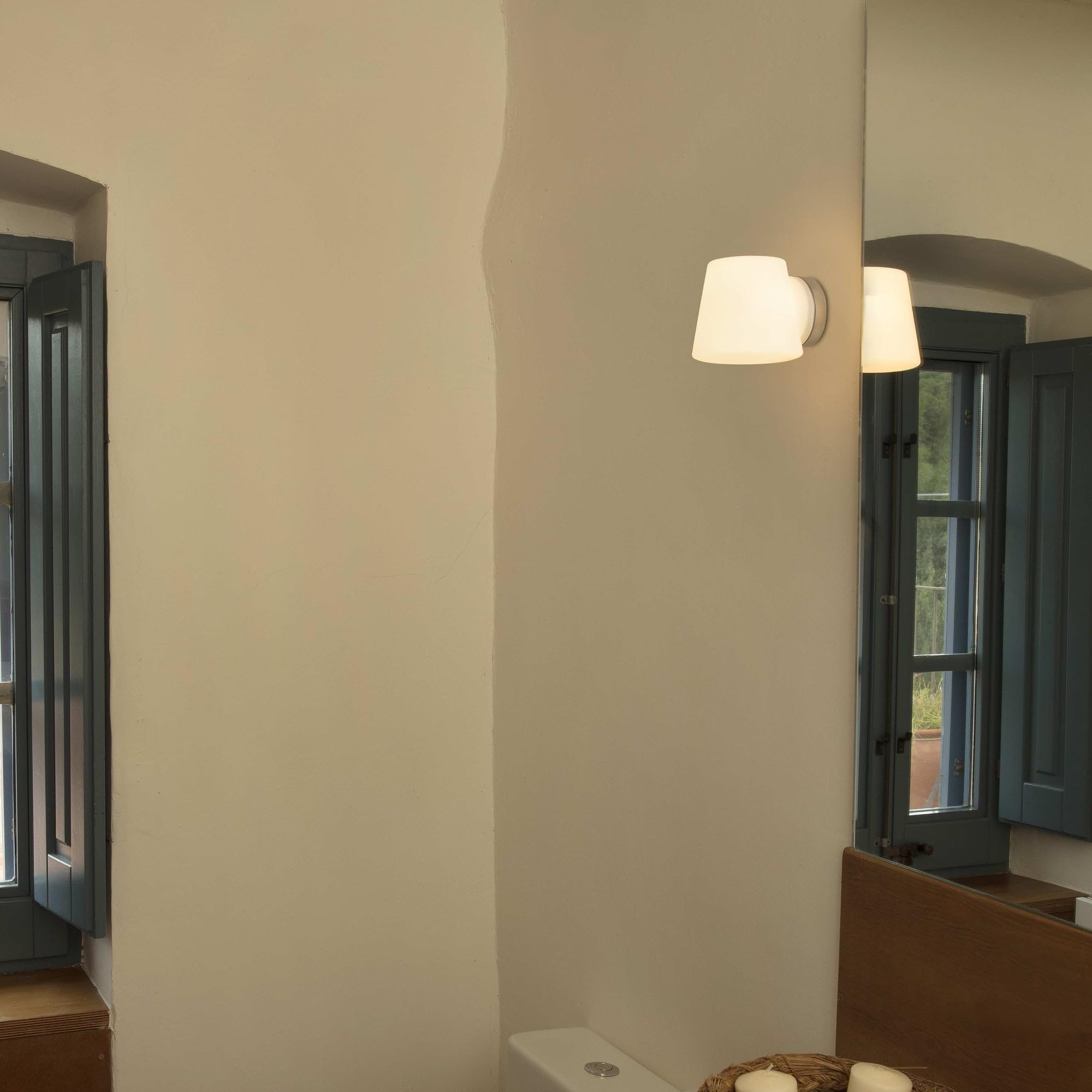 Faro Barcelona 63510 - BIANCA Wandleuchte Chrom