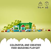 Vista 2 de LEGO DUPLO 10913 - Caja de ladrillos clásica con caja de almacenamiento, gran juguete educativo para niños pequeños de 18 meses y más, nuevo 2020
