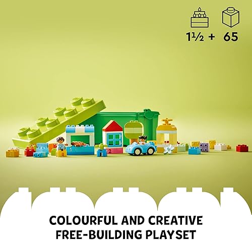Miniatura 2 de LEGO DUPLO 10913 - Caja de ladrillos clásica con caja de almacenamiento, gran juguete educativo para niños pequeños de 18 meses y más, nuevo 2020