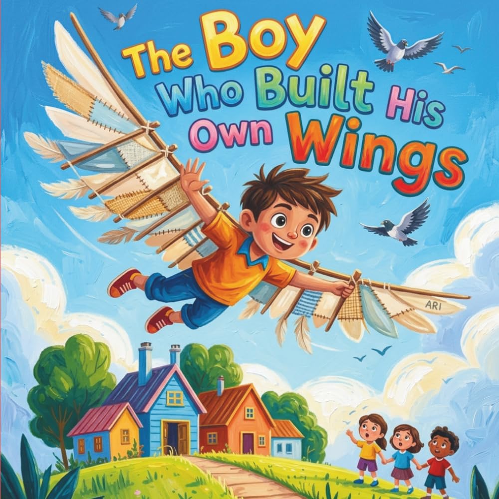 The Boy Who Built His Own Wings: A Children’s Story About Courage, Curiosity, and Never Giving Up