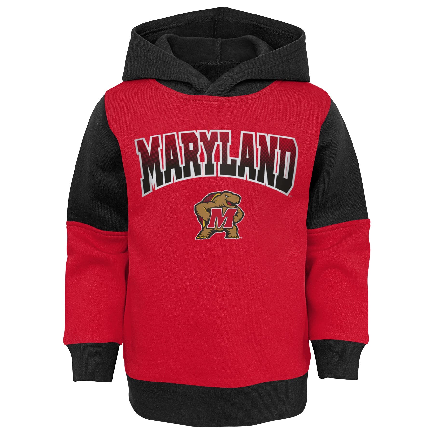 Outerstuff NCAA Toddler Sideline Fleece Set Hoodie and Pants, Maryland Terrapins 4T