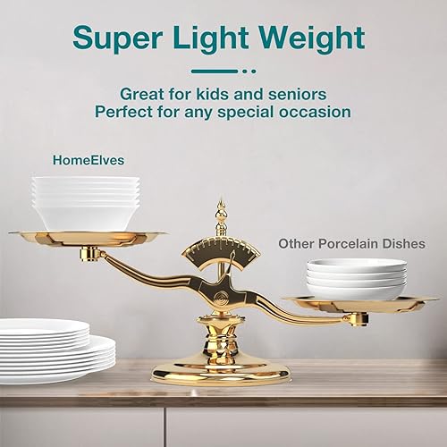 Miniatura 3 de HomeElves - Juego de vajilla de 18 piezas de ópalo de cocina para 6, platos y tazones de vidrio ligero, seguridad para microondas y lavavajillas,