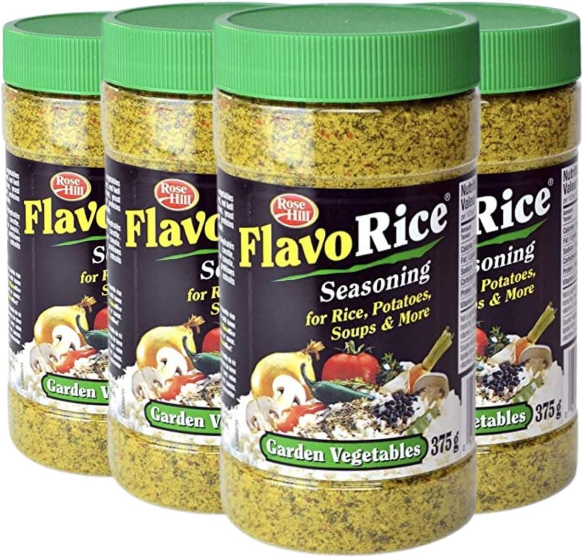 Rose Hill Flavo Rice Seasoning, 375g/13.2oz (Pack of 4