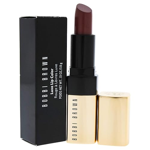 Bobbi Brown Luxe Lip Color 17 Downtown Plum para mujer, 0.13 onzas