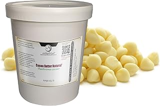 Obleas naturales de manteca de cacao orgánica...