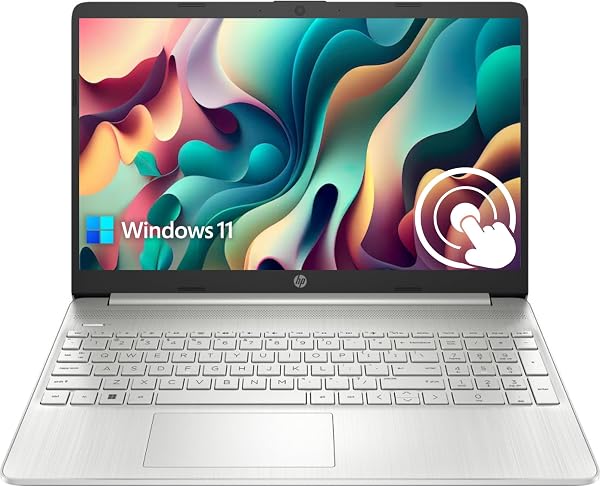 HP Pavilion 15.6" HD Touchscreen Anti-Glare Laptop, 16GB RAM, 1TB SSD Storage, Intel Core Processor up to 4.1GHz, Up to 11 Hours Long Battery Life, Type-C, HDMI, Windows 11 Home, Silver - 1