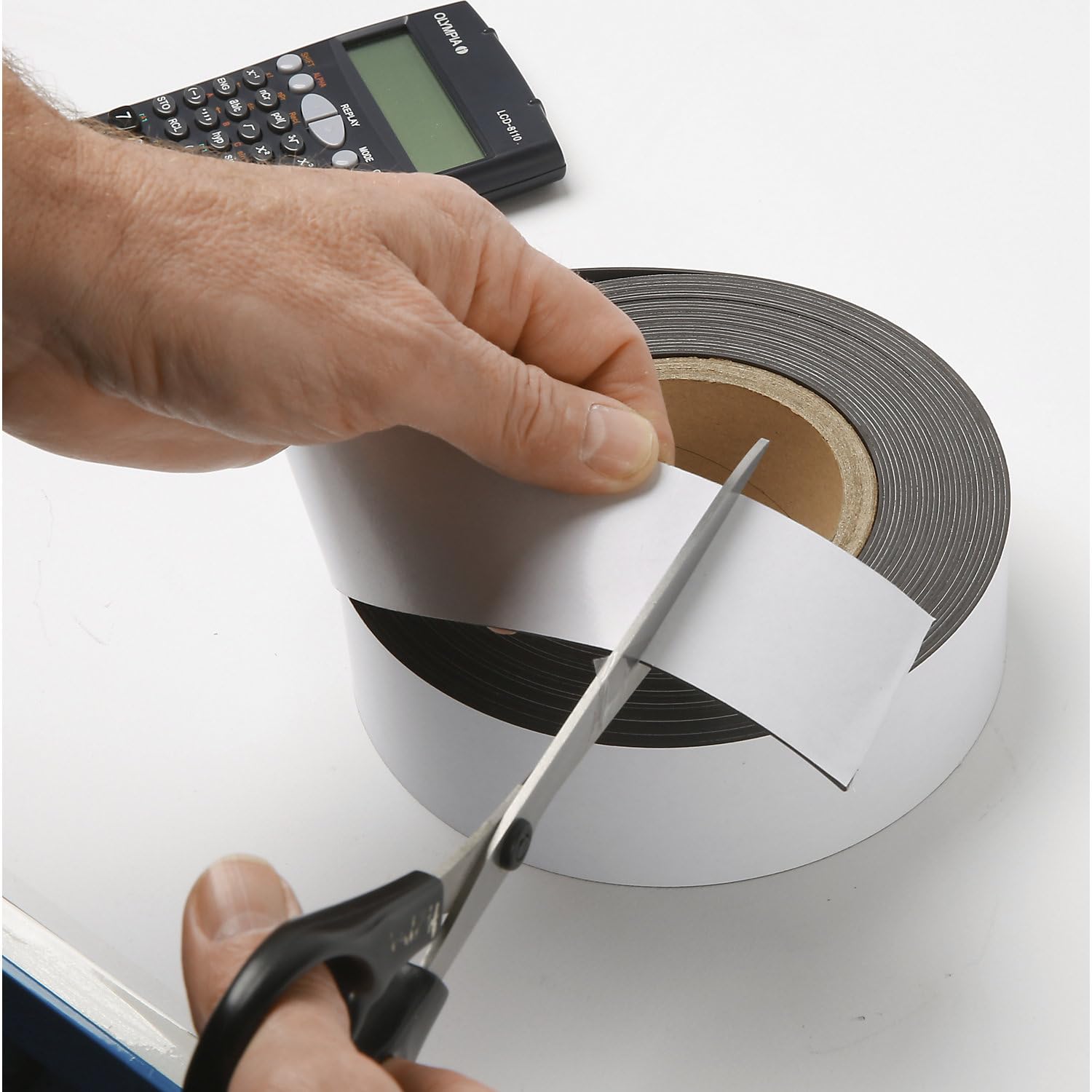 eurokraft | basic | Magnetband | VE 2 Rollen | Magnetbandbreite 25 mm