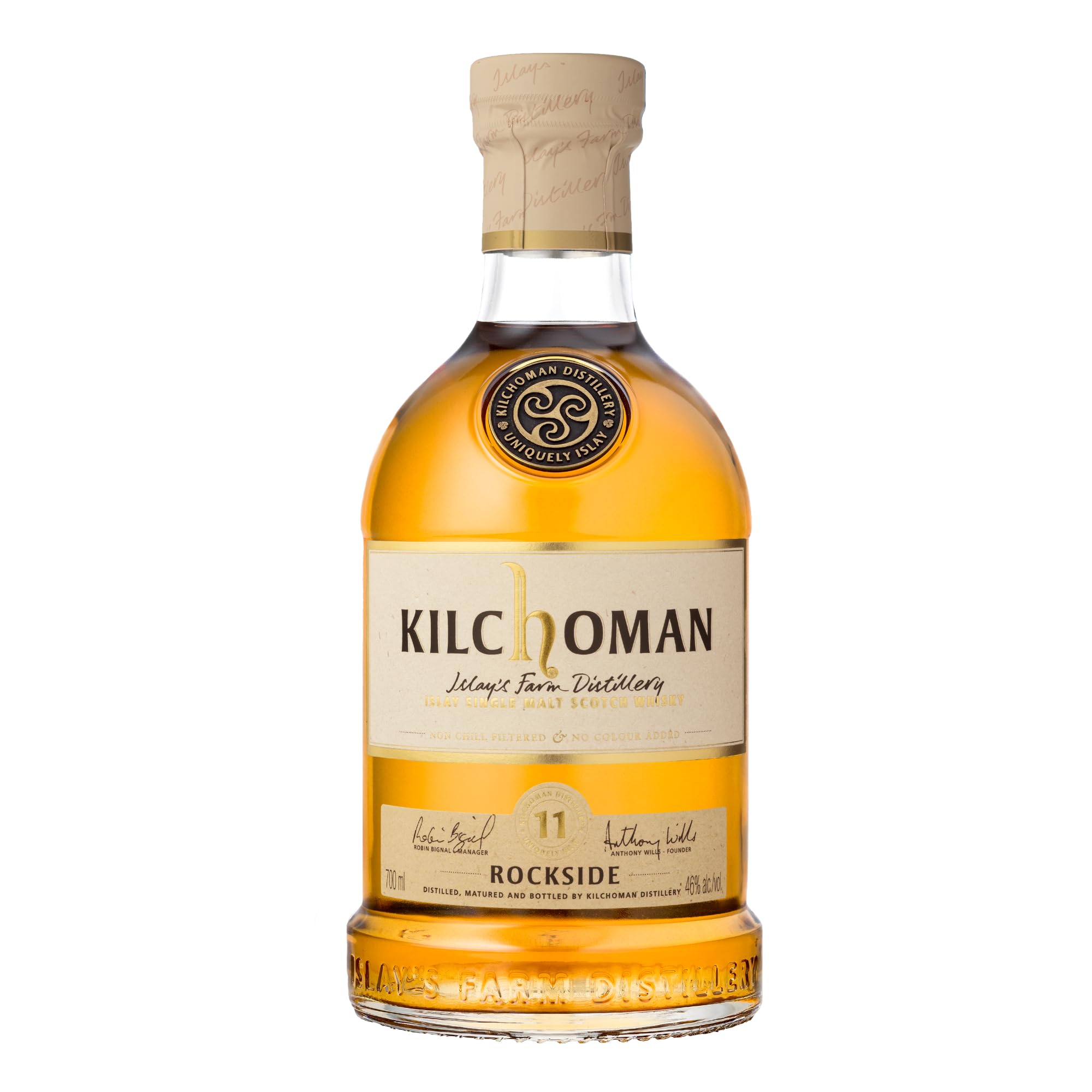 KILCHOMAN - Rockside 11 ans - Whisky Single Malt - 46% - 70 cl
