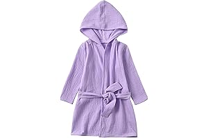Organic Cotton Childrens Terry Cloth Robes