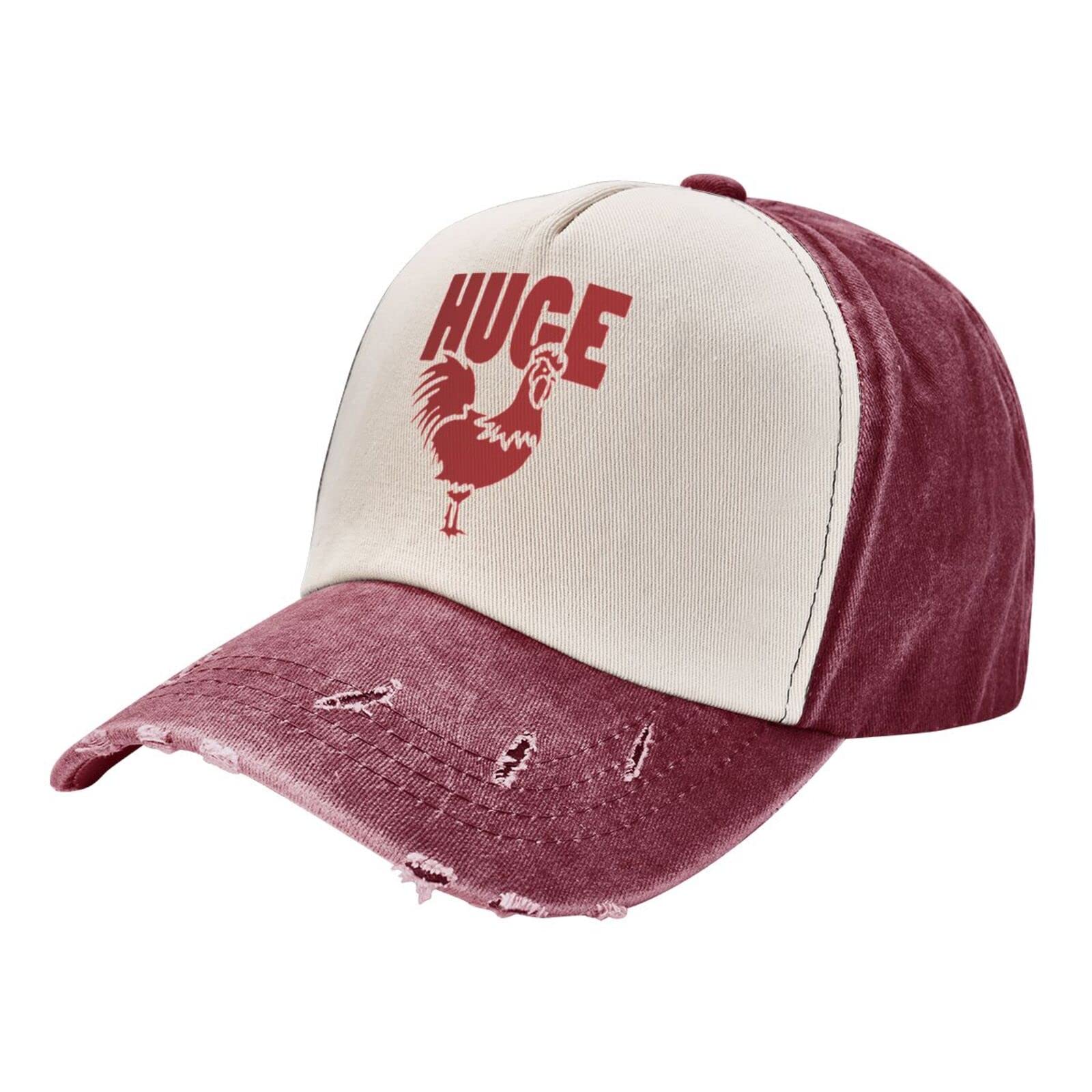 Men's Baseball Cap15 Sports Hat Huge Cock Rooster Baseball Cap Adjustable,Personalised Hip Hop Hat Trucker Caps For Travel Activities
