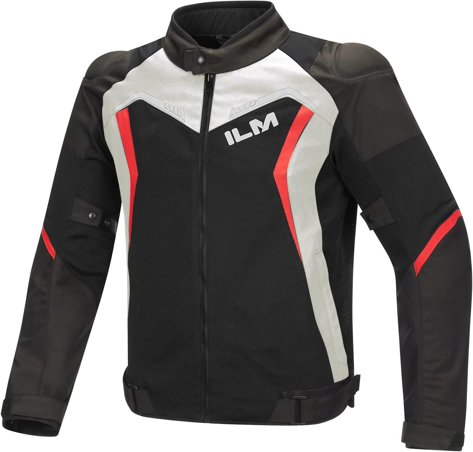 ILM Motorcycle Jacket For Men Powersports Protective Jackets Mesh Textile Riding Motorbike CE Armored Jackets Model-J02