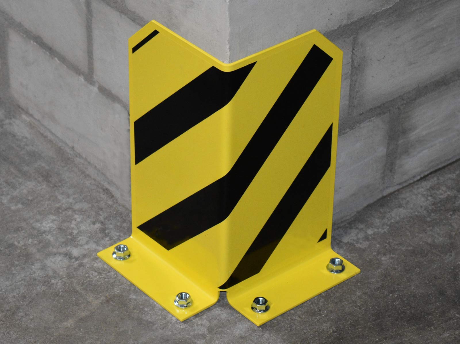 4x Stück Rammschutzecke | Anfahrschutz | H300 mm | Stahl | Eckschutz | L-Form | Wandschutz | 3 mm Materialstärke | höchste Sicherheit und Langlebigkeit | Schutz für Ihre wertvollen Einrichtungen